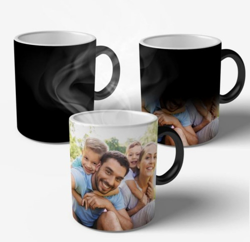 Caneca Magica De Porcelana Personalizada Com Sua Foto