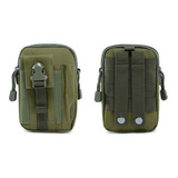 Bolsa Pochete Bolso Tática Militar Cinto Porta Celular Cor Verde