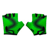Guantes Dribbling Fitness Gymnasio Power Verde Full Empo2000