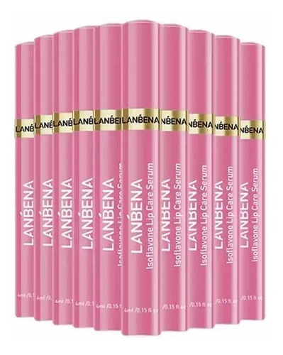 Gloss Lanbena Lip Aumento Volume Labial Reduz   Linhas 4ml 