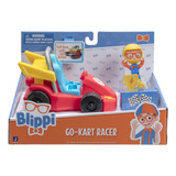 Blippi Go-kart Racer Pull Back Vehicle - Incluye Figura De C