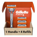 Gillette Maquinillas De Afeitar Fusion5 Para Hombres, 1 Maqu