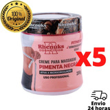 Kit 5 Gel Massageador Queima Gordura  Estrias E Celulites