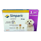 Simparic 10mg 3 Comprimidos - 2,5 A 5kg Cães 