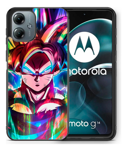 Funda Moto G14 Anime Manga Comics Super Heroes Arte Musica