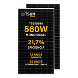 Kit Completo Solar  5,04kwp 9 Painéis 560w Inversor 5kw