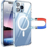 Funda Magsafe Carcasa Transparente Para iPhone 13 Pro Max