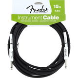 Cable Fender 4,5 Metros Para Instrumento Plug Plug Cuo