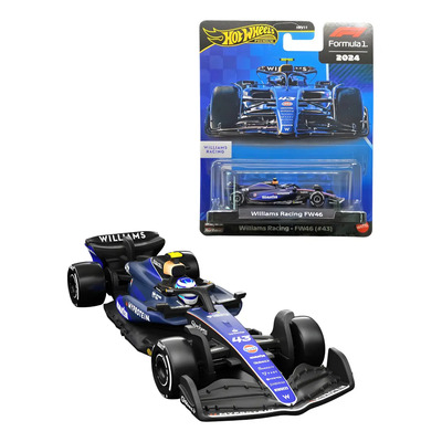 Hot Wheels Premium Formula 1 Williams Racing #43 Colapinto Color Azul Oscuro | Envío gratis