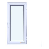 Ventana Raja Modena Vidrio Dvh 4/9/4 40x80 Lebaux