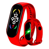  Reloj Smart Band Fitness Inteligente Bluetooth Diseño Unico