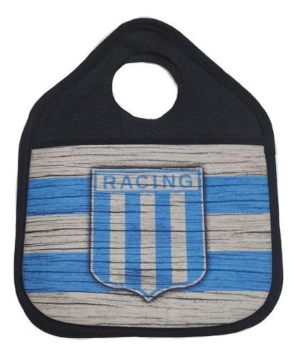 Bolsa Palanca De Cambio Auto Camioneta Con Escudo De Racing