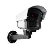 Câmera De Segurança Falsa C/ Led Placa Security Parts Giga