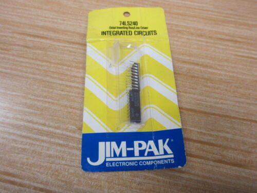 Jim-pak 74ls240 Texas Instruments Sn74ls240j (pack Of 2) Yyj