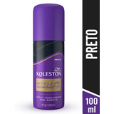 Retoque Instantâneo Spray Koleston Preto 100ml