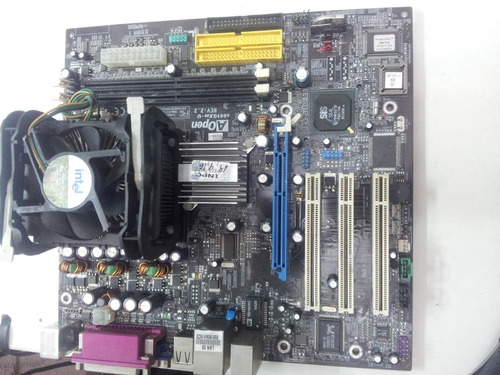 Mother, Micro Y Cooler Pentium 4 Socket 478, Ddr1, S-v-r