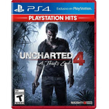 Uncharted 4 A Thiefs End Standard Edition Ps4 Físico Oferta