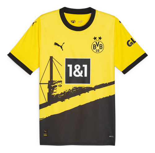 Camiseta Puma Bvb Borussia Dortmund Home Jersey Hombre