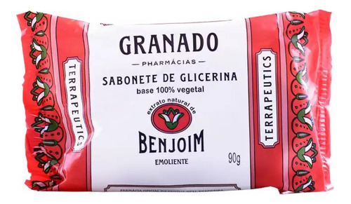 Granado Terrapeutics Benjoim De Glicerina - Sabonete Em Barra 90g