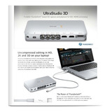 Blackmagic Ultrastudio 3d - Thunderbolt - Placa De Captura