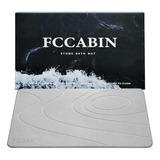 Fccabin Stone Bath Mat, Diatomaceous Mat With Non-slip Mat, 