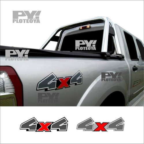 Calcos 4x4 Ford Ranger + R2 Porton 2010 / 2012 - Ploteoya!