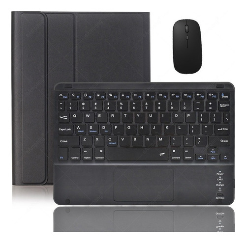 Funda Con Teclado Bluetooth For iPad 9,7 Pulgadas Con Ratón