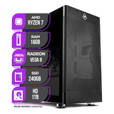 Pc Gamer Mancer, Ryzen 7 5700g, 16gb Ddr4, Ssd 240gb, Hd 1tb