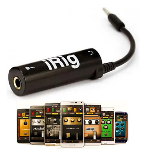 Irig - Interface De Áudio P/ Guitarra E Lives No Celular