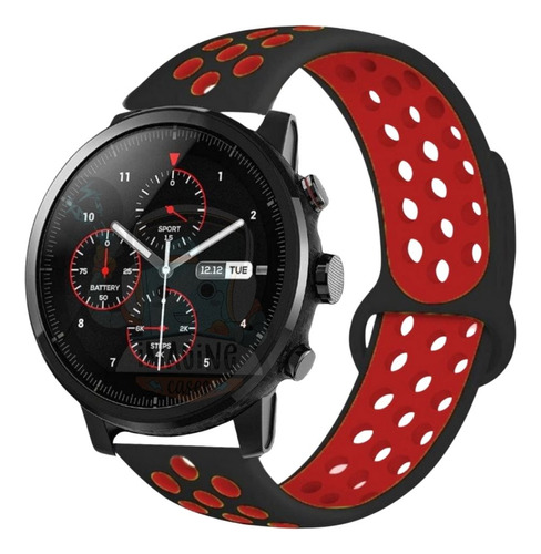 Pulseira De Silicone Furadinha Para Amazfit Stratos 2 3