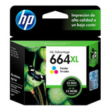 Cartucho Hp 664 Color Alto Rend Deskjet Advantage 1115/21