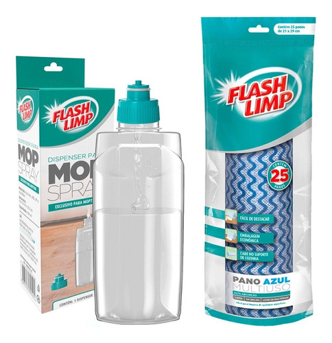 Dispenser Reservatório Mop Spray Flashlimp Peça Reposição