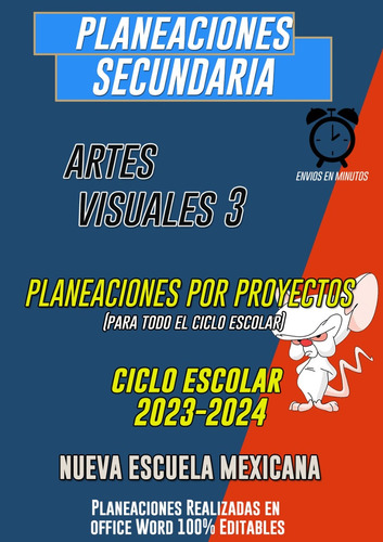 Planeación Artes Visuales 3 Por Proyectos Secundaria