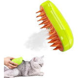 Cepillo Para Gatos De Vapor Autolimpiante 3 En 1 Para Gatos