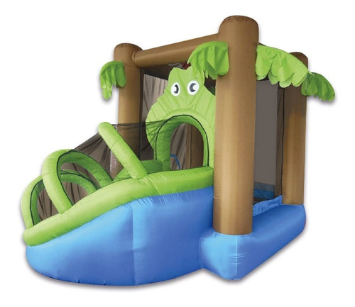 Eurotoys Castillo Inflable Con Resbaladilla