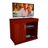 Mesa De Tv Rack Mueble Para Televisor Led Ruedas 120 Mosconi