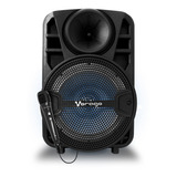 Bocina Vorago Ksp-301 8 PLG Bluetooth Microfono 20w Negr /vc