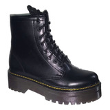 Botas Plataforma De Mujer Tipo Dr Marteens 