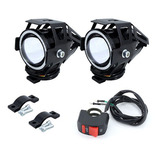 6 Par Farol Mini Milha Moto Neblina Led U7 Xenon 12v 