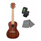 Paquete De Ukelele De Concierto De Caoba Satinado Kala Ka-15