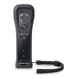 Control Remote Plus Para Wii Y Wii U Color Negro