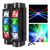 Mini Spider Luces Proyector Laser Dj Fiesta 8*3w Rgbw Led 