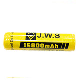Bateria 18650 Jws 3.7v Com Chip Lanterna Tática Recarregável