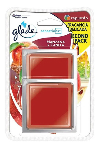 Ambientador Glade Sensations Manzana Canela X 2 Oferta