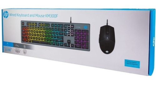Kit Teclado  + Mouse Gamer Hp Km300f