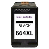 Cartucho Compatível Com 664xl Black Para Hp 