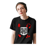 Camiseta Estampado De Videojuegos Gamer Geek Barata Negra