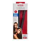 Plancha Plana Profesional Kiss Nano Titanium Para Cabello Y