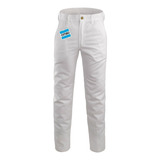 Pantalon Ombu Clasico De Trabajo Blanco Pintor Original