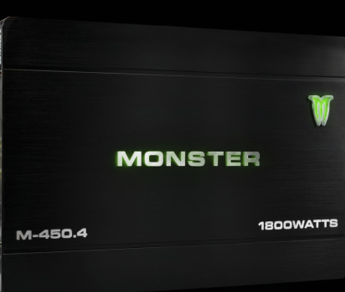 Potencia Monster M-450.4 Canales 1800wts